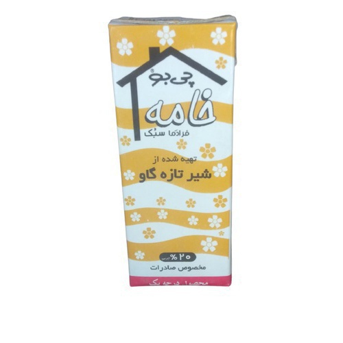 P Bo Khama Milk Cream Made From Fresh Milk 200mlx24p Carton