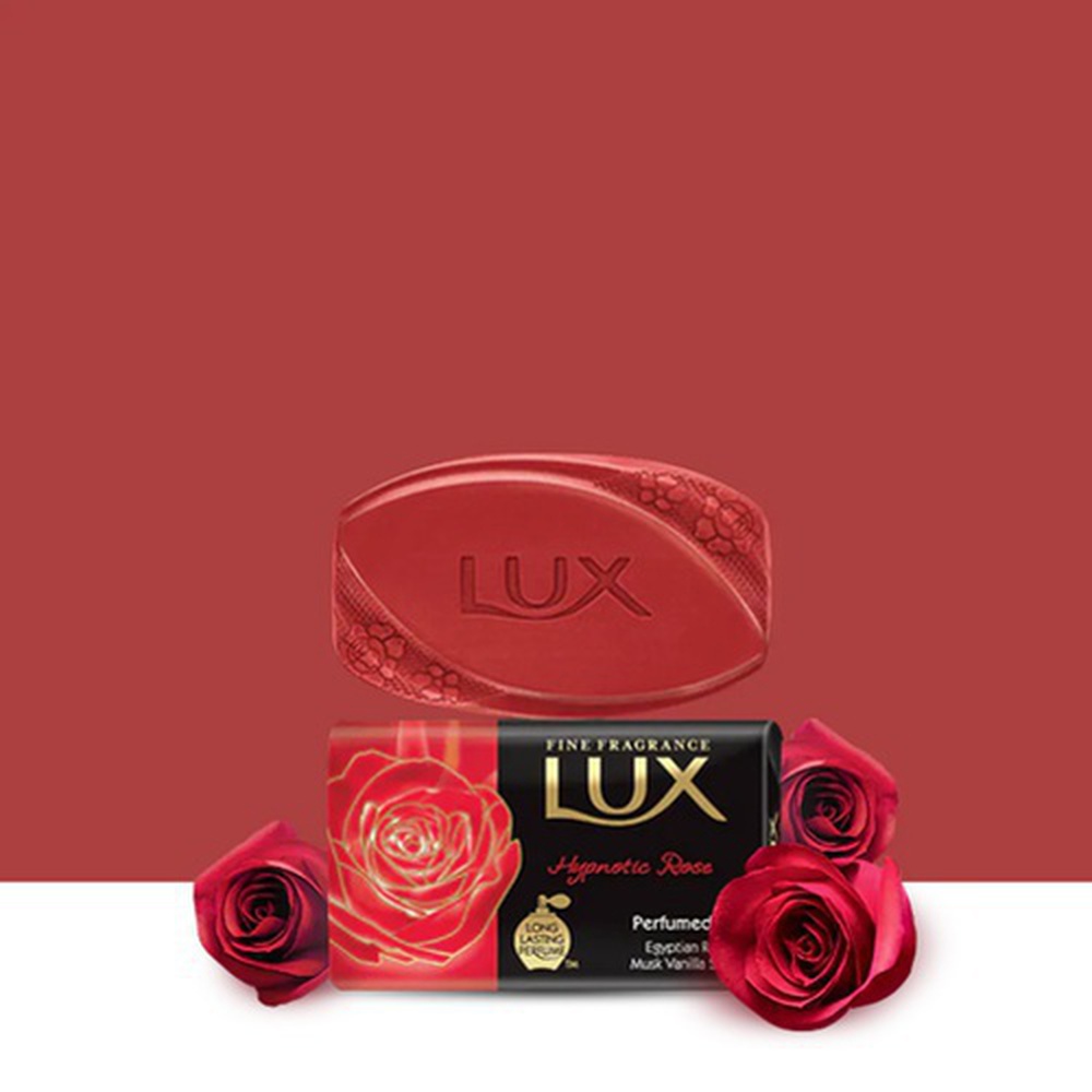 NEW LUX PERFUMED COLLECTION HYPNOTIC ROSE 140gx3
