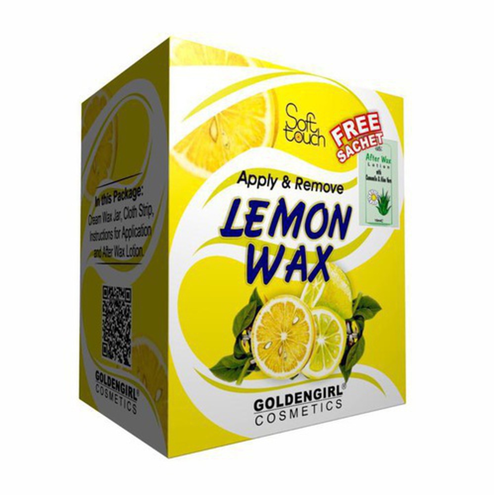 Soft Touch Apply & Remove Lemon Wax GOLDENGIRL COSMETICS 200g