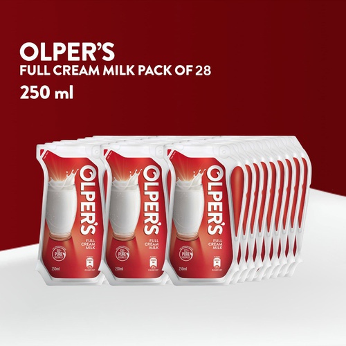 OLPERs Full Cream Milk Pack of 28  250ml x 28p