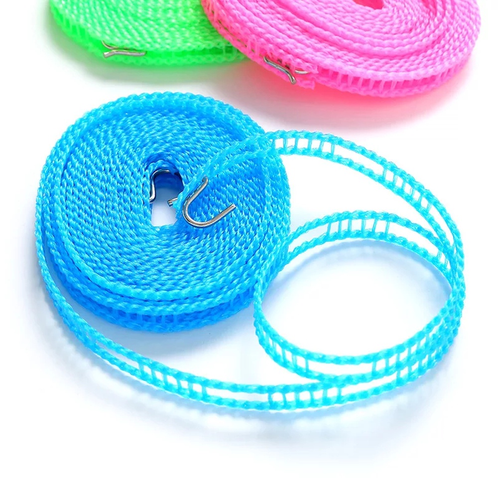 Telly Plastic Cloth Hanging Rope Clothesline - 5 Meters