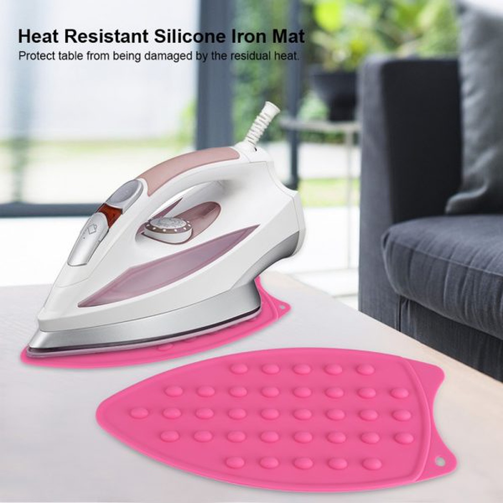 Telly Silicon Heat absorbent Iron Rest Pad for home and loundry&office