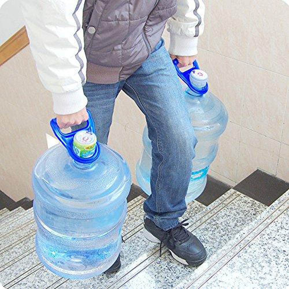 Telly Flat Water Bottle Handle - Easy Lifting For 19 Liter Water Bottle