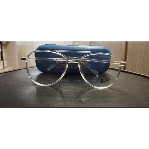 Transparent Ray-Ban style Frame Size (54)