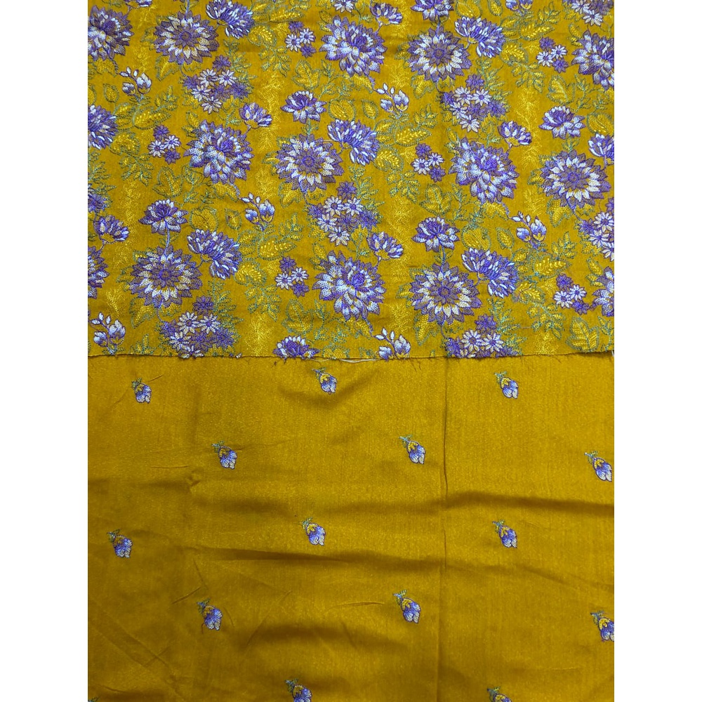 Krandi 2 pcs embroidery collection shirt and trouser