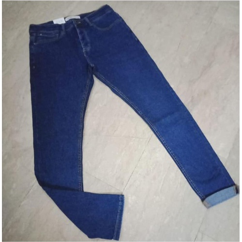 Navy Blue non Faded jeans