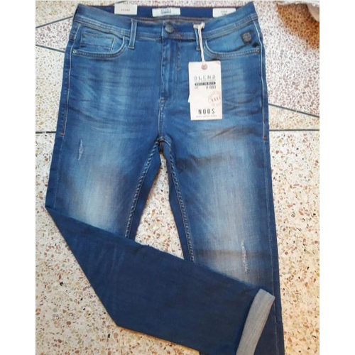 blue fadded export quality jeans.