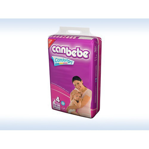 Canbebe Maxi Medium M diapers pampers 58 Pieces Size 4 , 7-18 Kg