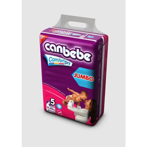Canbebe Junior large L diapers pampers 52 Pieces Size 5 , 11-25 Kg