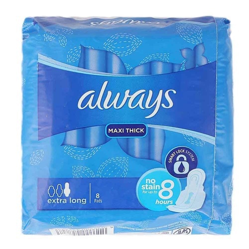 Always Maxi Thick Extra Long Pads 8-Pack x 2