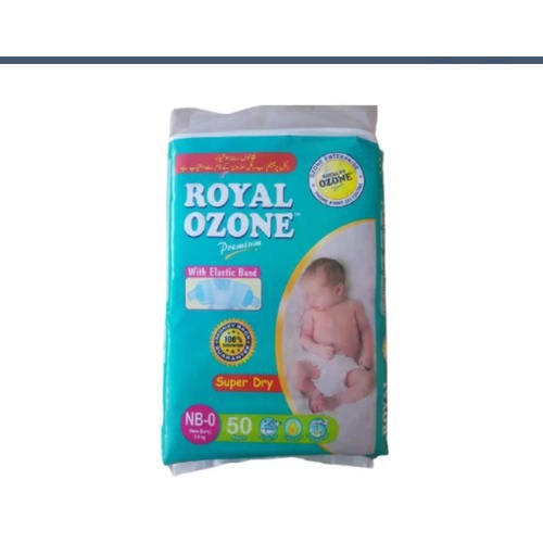 IN STOCK Royal Baby Dry Diapers (Premium) – New Born Size 1 – 50 Pcs