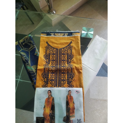 Lyallpur Fabrics color : Yellow
